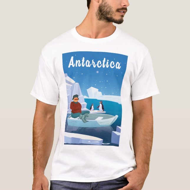 Camiseta Viagem de cruzeiro Antártico (Frente)
