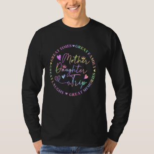 Camiseta Viagem de Cruzeiro Mãe e Filha Memórias Divertidas