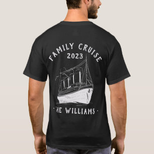Camiseta Viagem de Cruzeiro para Férias Familiares Personal