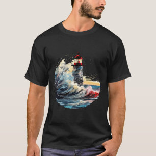 Camiseta Viagem de Descoberta de Beleza do Oceano Mundial d