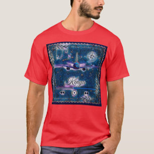 Camiseta Viagem de destino do Quênia Viagem Souvenir Tra