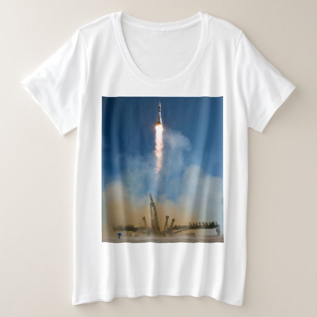 Camiseta Viagem de espaço (Frente do Design)