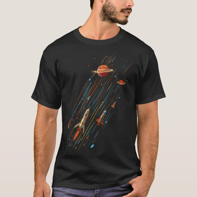Camiseta Viagem de Espaço Legal (Frente)