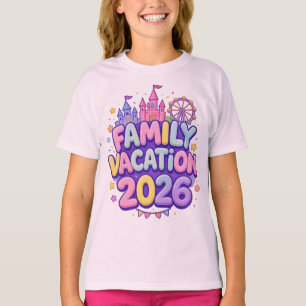 Camiseta Viagem de Família Divertida