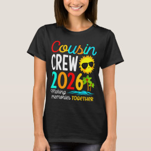 Camiseta Viagem de família para a praia nas férias de verão