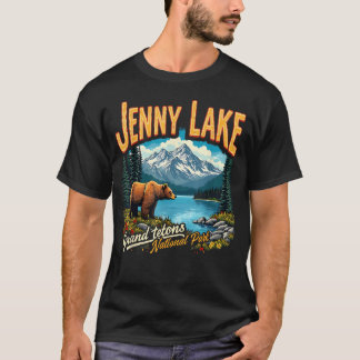 Camiseta Viagem de férias clássica ao Parque Nacional Jenny