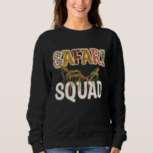 Camiseta Viagem de Férias da Família Tropa do Safari Animal