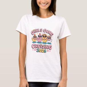 Camiseta Viagem de Férias de Cruzeiro Galinhas Férias de Cr