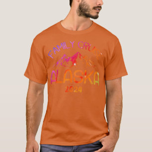 Camiseta Viagem de férias de verão da família Alaska Cruise