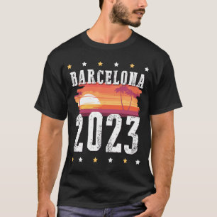 Camiseta Viagem de férias em Barcelona 2023