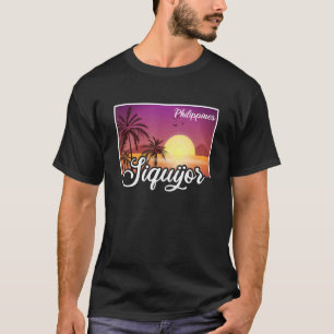 Camiseta Viagem de férias nas Filipinas vintage Ásia Siquij