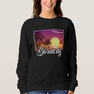 Camiseta Viagem de férias pelas Filipinas vintage Ásia Bora