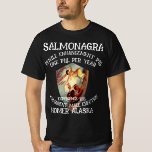 Camiseta Viagem de Férias Tour Souvenir Coho Alasca AK