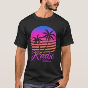 Camiseta Viagem de férias vintage na Tailândia Ásia Tailand