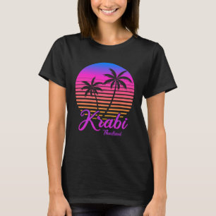 Camiseta Viagem de férias vintage Tailândia Ásia Tailandesa