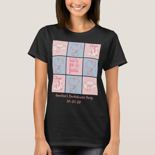 Camiseta Viagem de Fim de Semana de Ir para Raparigas de Va (Frente)