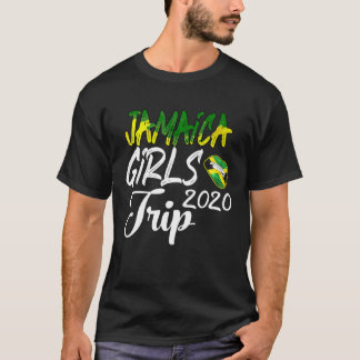 Camiseta Viagem de garotas da Jamaica 2020 para despedida d