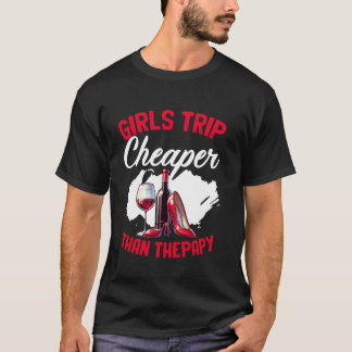 Camiseta Viagem de Garotas Divertidas Despedida de Solteira