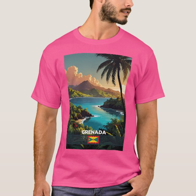 Camiseta Viagem de Granada (Frente)