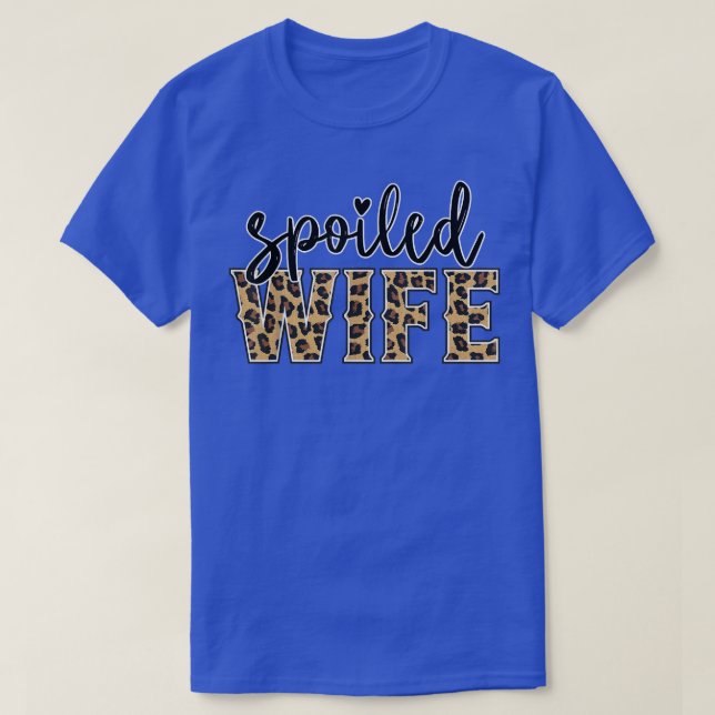 Camiseta Viagem de lua de mel da esposa mimada, mulher engr (Frente do Design)