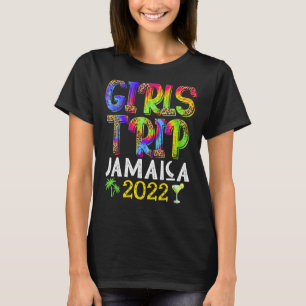 Camiseta Viagem de Menina Jamaica 2022 Festa de Despedida d