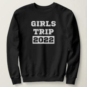Camiseta Viagem de meninas 2022 Fim de semana de férias