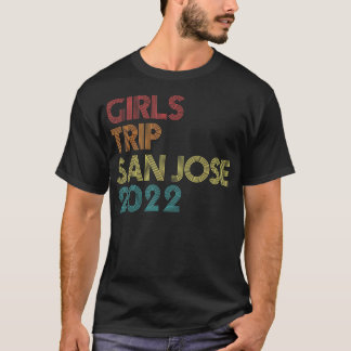 Camiseta Viagem de Meninas 2022 San Jose, Fenda na Califórn