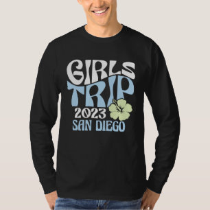 Camiseta Viagem de Meninas 2023 Destino de Praia de San Die