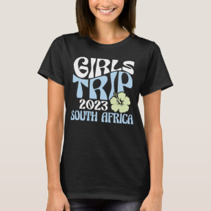 Camiseta Viagem de Meninas 2023 Destino de Praia na África