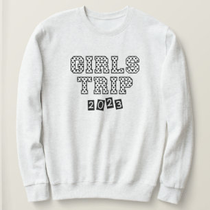 Camiseta Viagem de Meninas 2023 Fim de Semana de Férias
