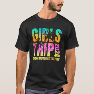Camiseta Viagem de Meninas 2024 Férias Férias Fim de Semana