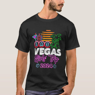 Camiseta Viagem De Meninas 2024 - Festa Em Las Vegas - Meni
