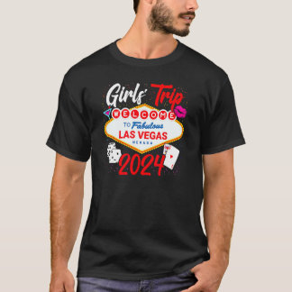 Camiseta Viagem de Meninas 2024 - Festa em Las Vegas - Meni