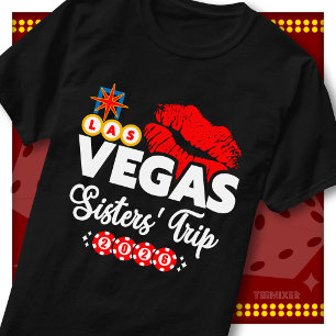 Camiseta Viagem de Meninas 2026 Las Vegas Viagem de Irmãs E