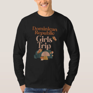 Camiseta Viagem de Meninas da República Dominicana para Mul