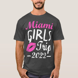 Camiseta Viagem de Meninas de Miami 2022 Festa de Despedida
