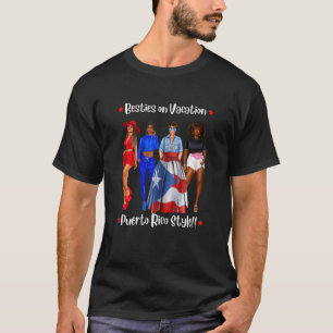 Camiseta Viagem de Meninas de Porto Rico para Mulheres Fest