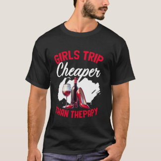 Camiseta Viagem de Meninas Engraçadas Despedida de Solteira