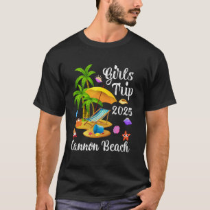 Camiseta Viagem de Meninas Férias de Verão 2025 Oregon Cann