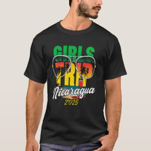 Camiseta Viagem de Meninas Nicarágua 2025 Fim de Semana Ani