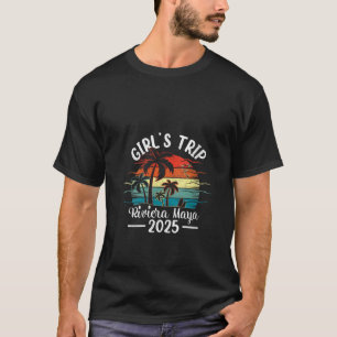 Camiseta Viagem de Mulheres de Verão, Raparigas, 2025, Méxi