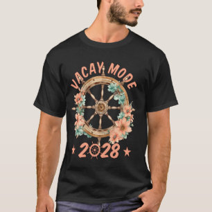 Camiseta Viagem de Navio de Cruzeiro Familiar Modo Férias
