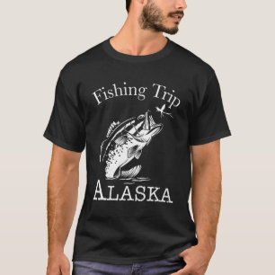 Camiseta Viagem de Pesca do Alasca