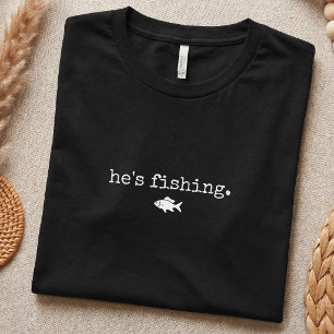 Camiseta Viagem de Pesca Pai Pescador Simples