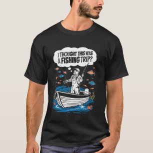 Camiseta Viagem de Pesca Presente Engraçado para Pescador