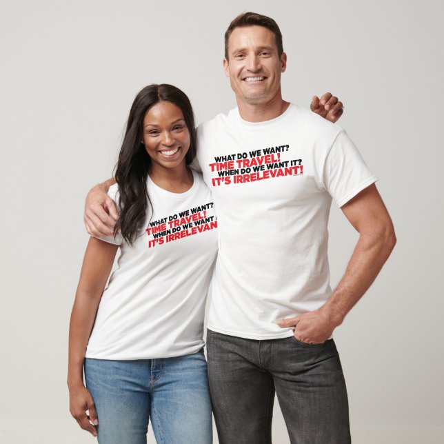 Camiseta Viagem de tempo (Unissex)