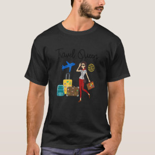 Camiseta Viagem de Verão às viagem da Rainha Viajante