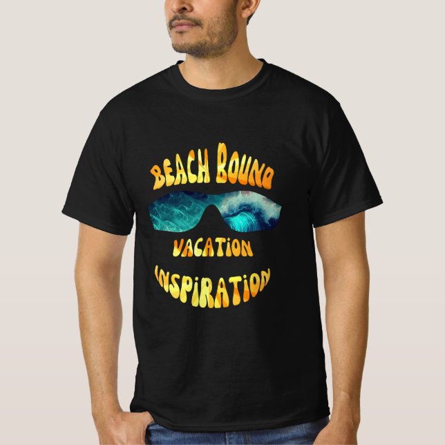 Camiseta Viagem de Verão com Destino à Praia (Frente)
