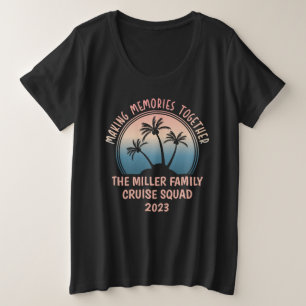 Camiseta Viagem de Verão de Férias Familiares Personalizada