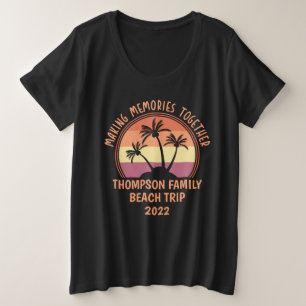 Camiseta Viagem de Verão de Reunião da Família Personalizad